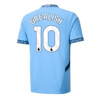 Camiseta Manchester City Jack Grealish #10 Primera Equipación 2024-25 manga corta